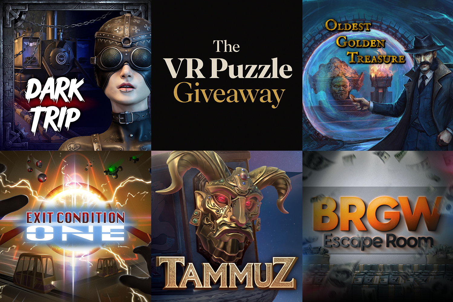 The VR Puzzle Vault giveaway